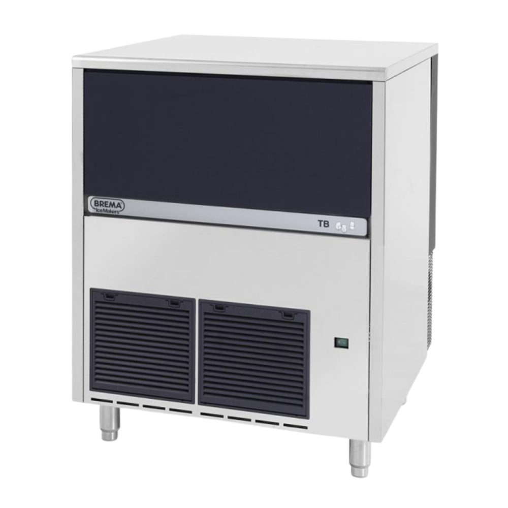 brema-tb-1404-a-hc-granul-buz-makinesi-ac68-1.png Brema TB 1404 A HC Granül Buz Makinesi – 153 kg/Gün, 40 kg Depolu, 8×16×7 mm - Görsel 1