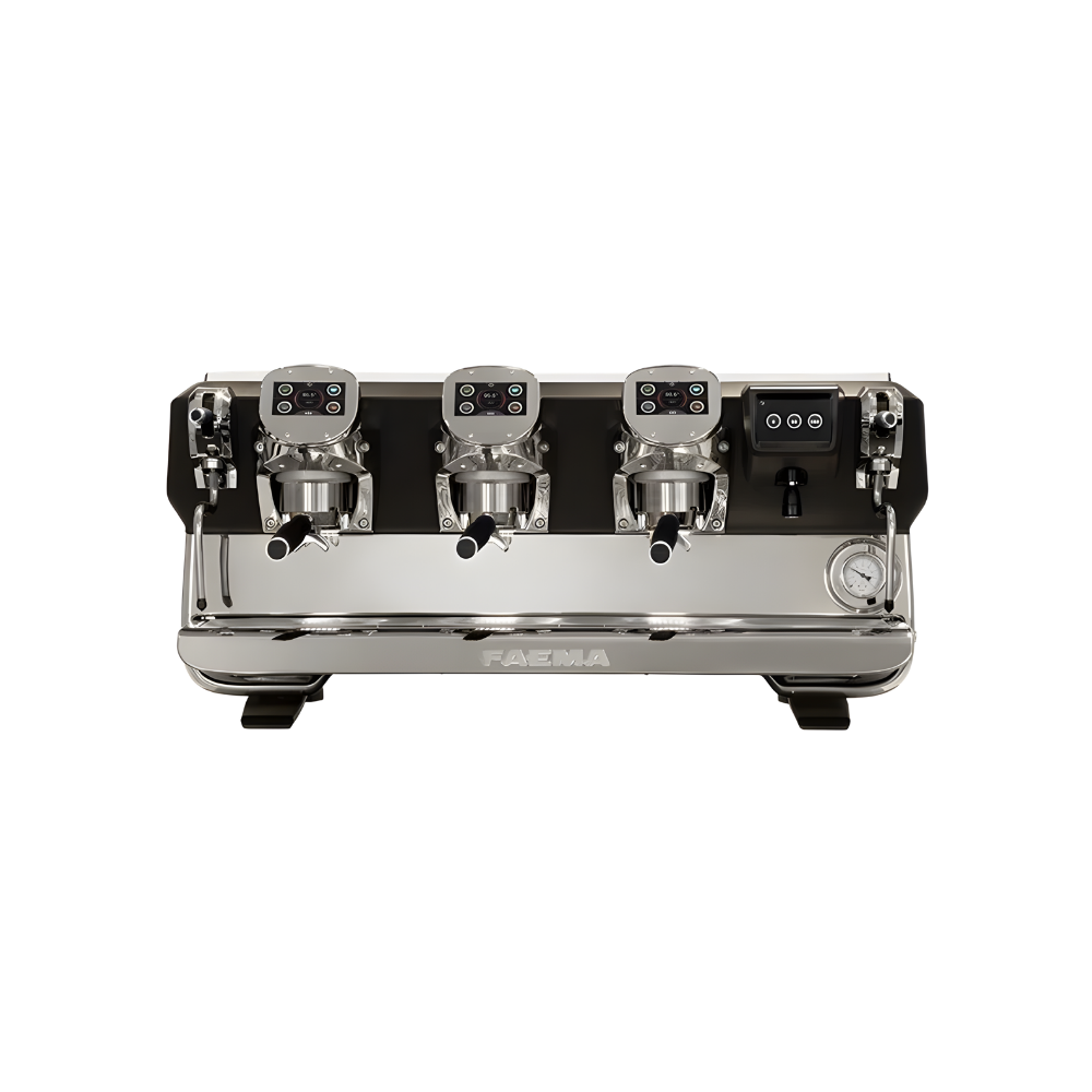 faema-e71-a3-touch-black-otomatik-3-gr-814413.png Faema E71 A/3 Touch Black Otomatik 3 Gruplu Espresso Kahve Makinesi - Görsel 1