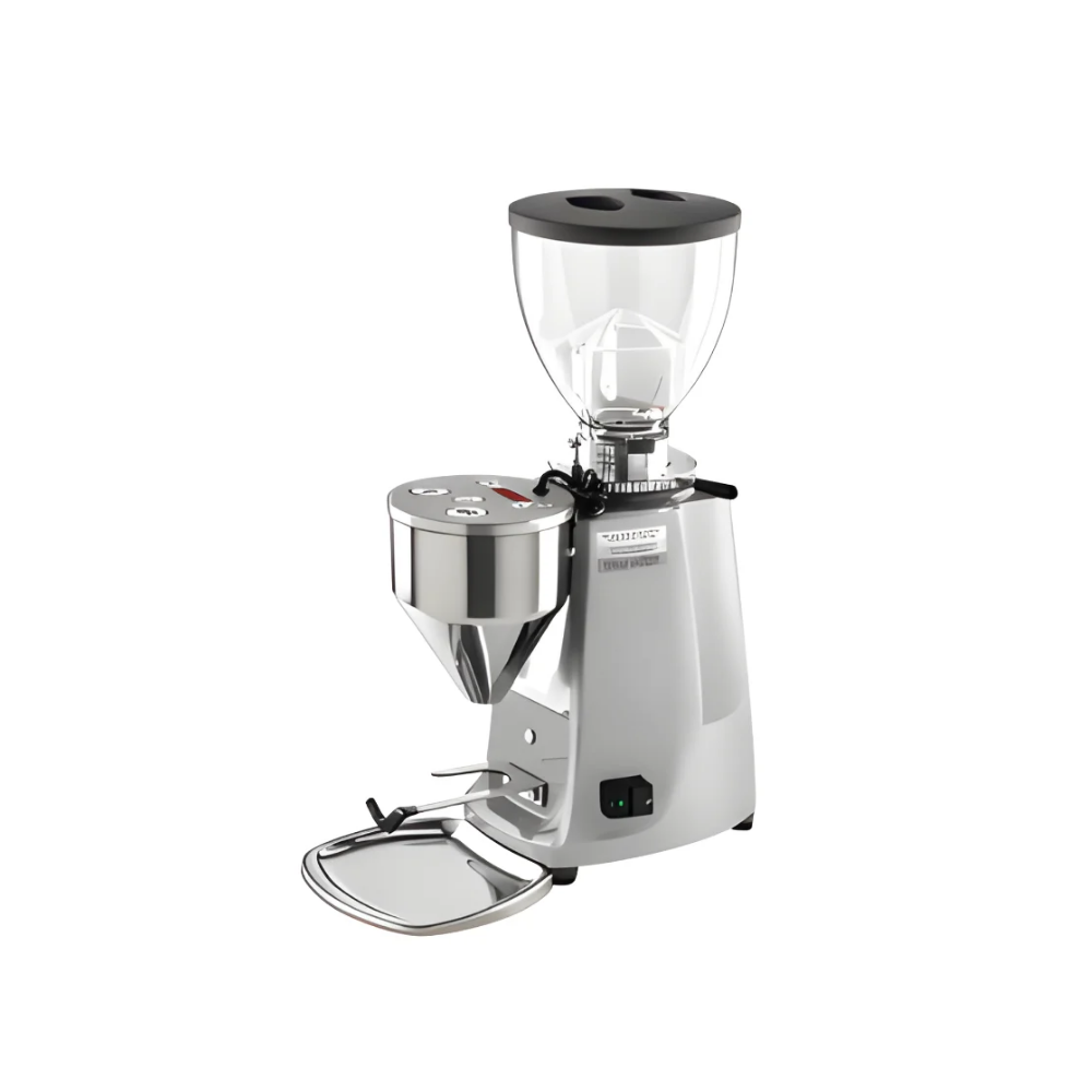 mazzer-mini-electronic-a-gumus-espress-a18d-e.png Mazzer Mini Electronic A Gümüş Espresso Değirmeni - Görsel 1