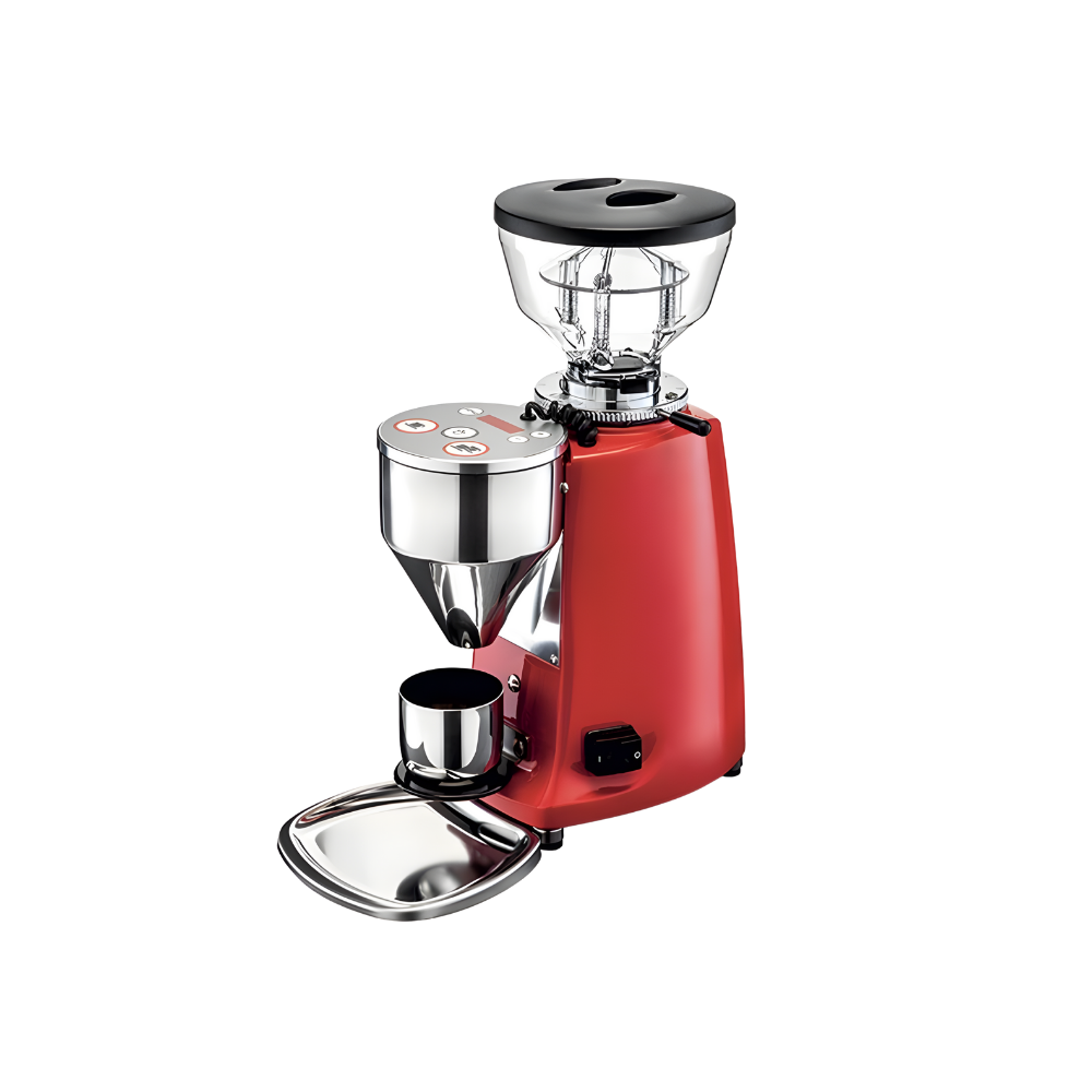 mazzer-mini-filter-kirmizi-kahve-degir-26318d.png Mazzer Mini Filter Kırmızı Kahve Değirmeni - Görsel 1
