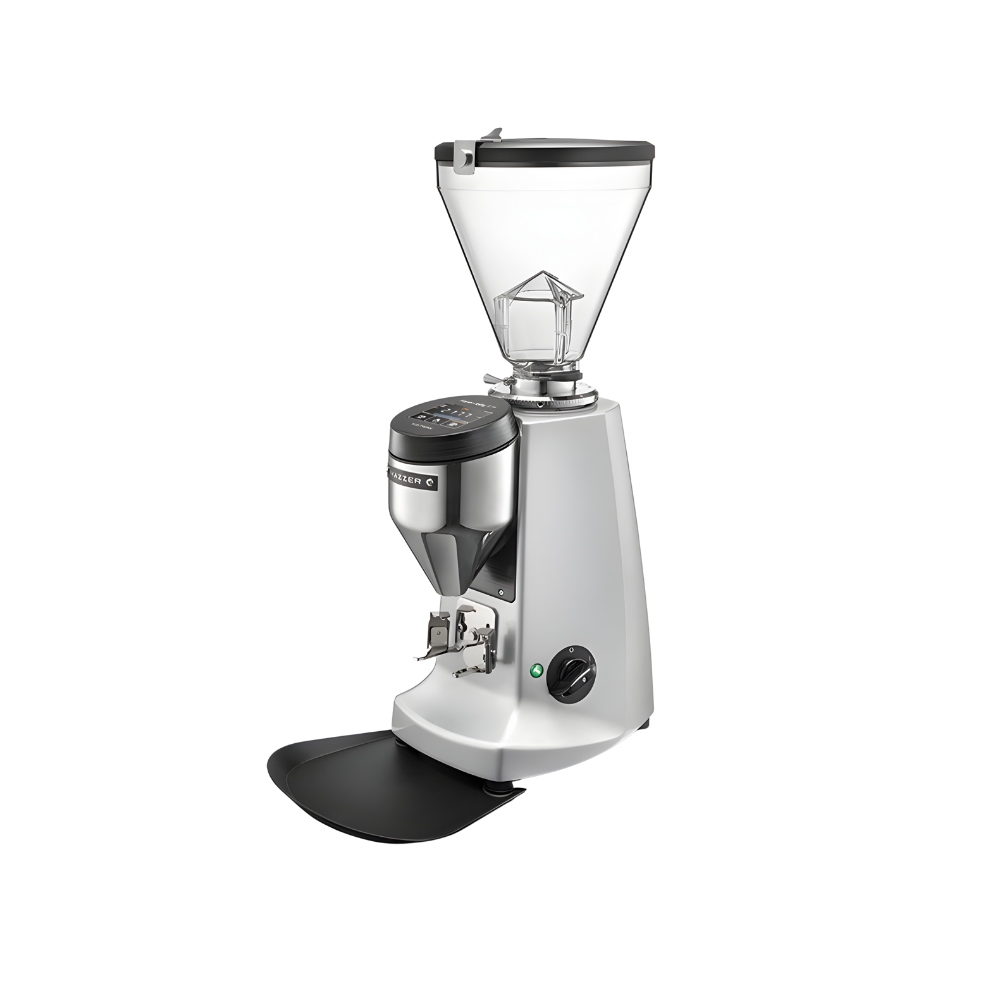 mazzer-super-jolly-v-up-electronic-gum-f6-f98.png Mazzer Super Jolly V Up Electronic Gümüş Espresso Değirmeni - Görsel 1