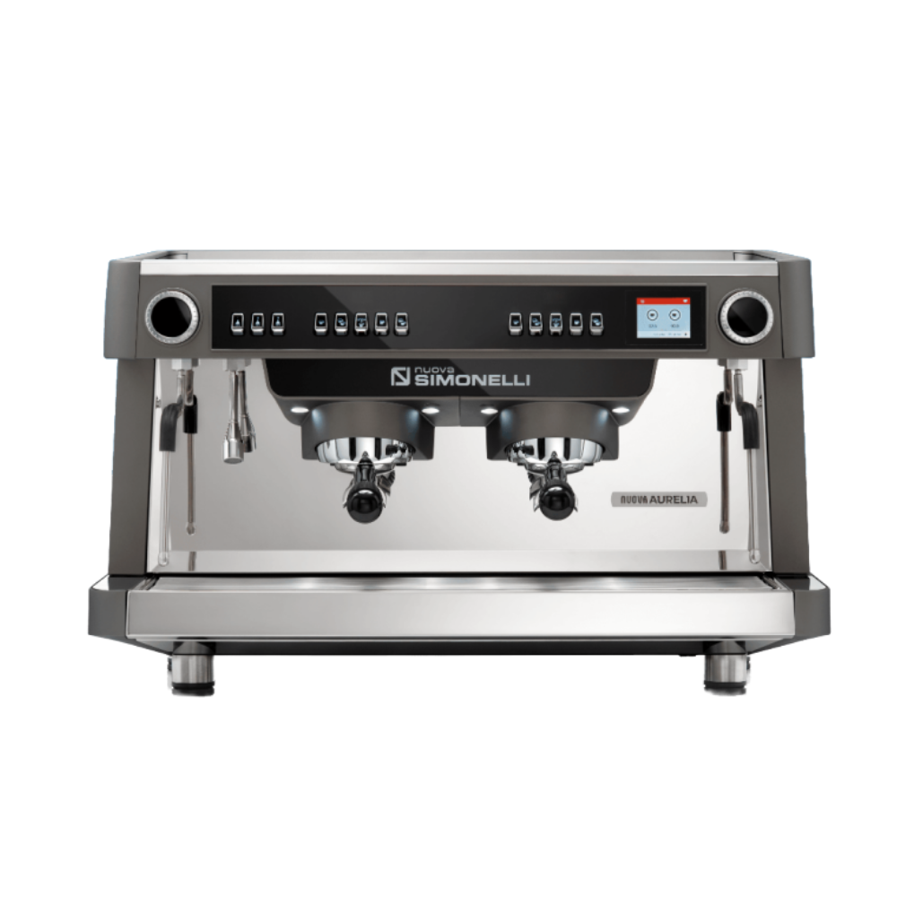 nuova-simonelli-nuova-aurelia-volumetr-47-20b.png Nuova Simonelli Nuova Aurelia Volumetrik 2 Gruplu Yüksek Bardak Espresso Kahve Makinesi - Görsel 1