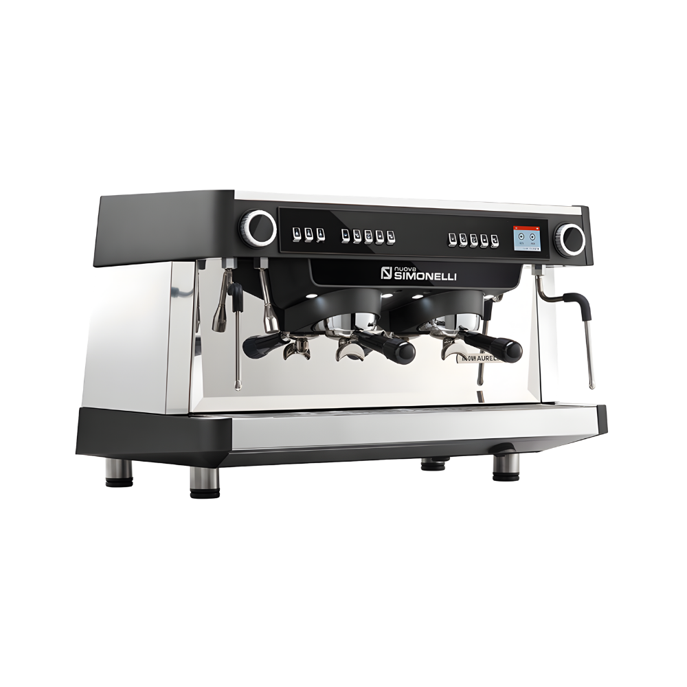 nuova-simonelli-nuova-aurelia-xt-volum-870aee.png Nuova Simonelli Nuova Aurelia XT Volumetrik 2 Gruplu Yüksek Bardak Espresso Kahve Makinesi - Görsel 1